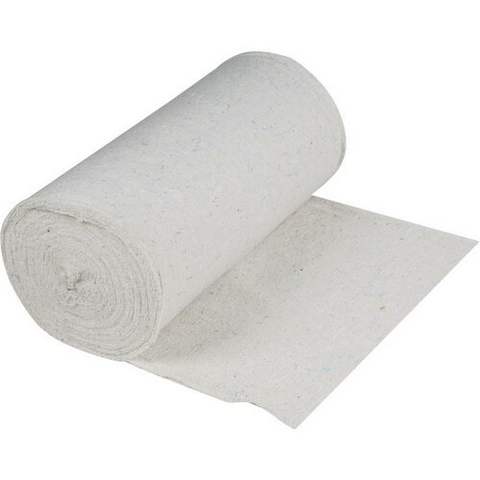 Полотно нетканое, белое 0,7м*60м /160г/м2 плотное. вес 8.0кг