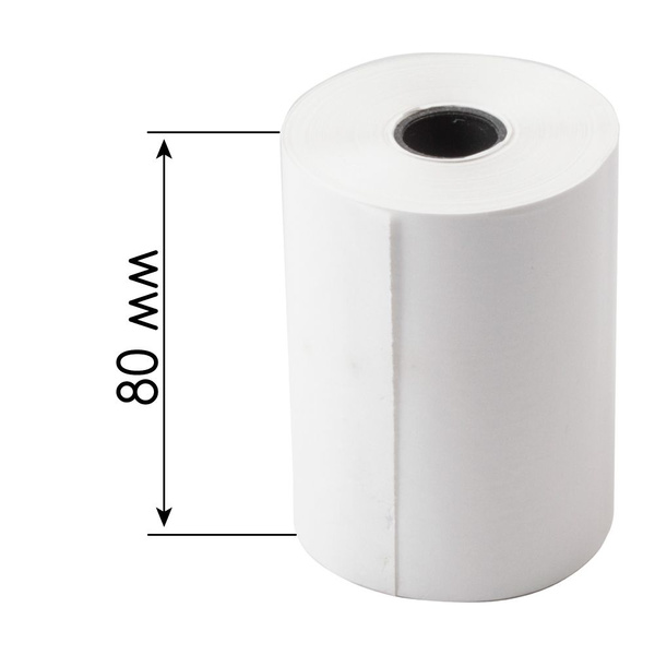 Чековая лента. 80х12х50м, пл.46гр, вес 170гр