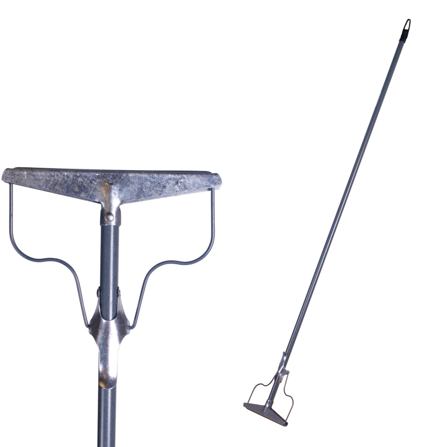 Швабра с метал. ручкой 150см